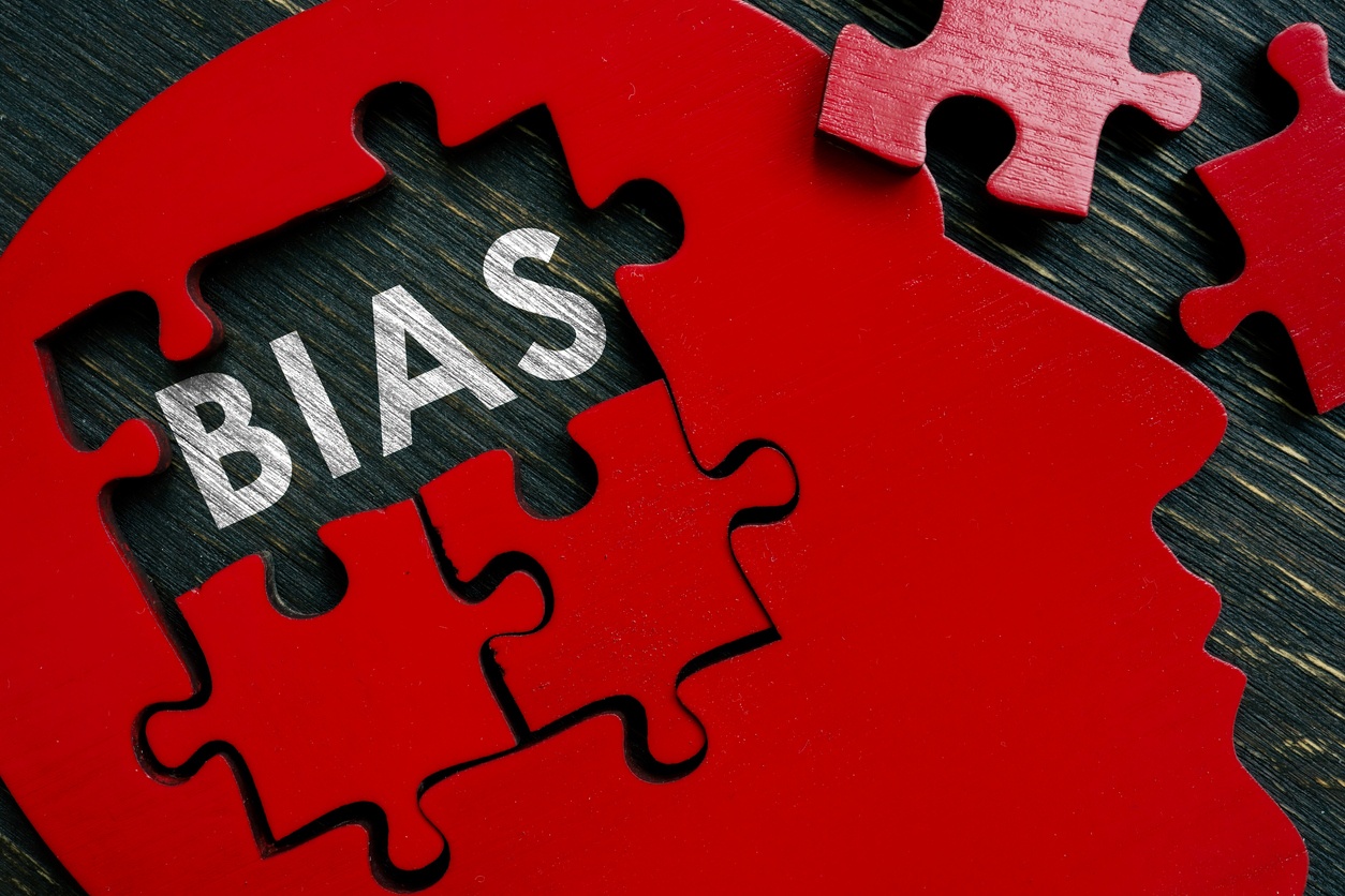 Puzzle showing bias